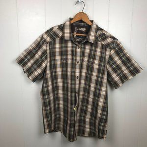 Prana Men's Murdock Slim Fit Button Up Shirt XL